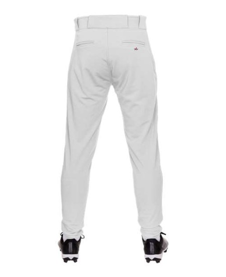 Alleson Athletic 657CTP Unisex Crush Tapered Baseball Pants – 14 oz. DURA-Stretch 4-Way Stretch DKP | XS–3XL