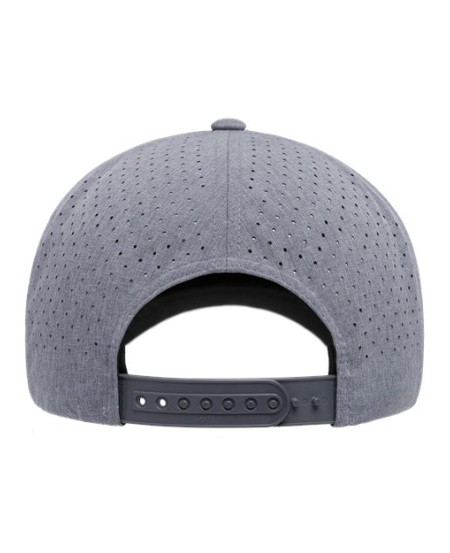 YP Classics 5389BD Five-Panel Perforated Rope Cap – 95/5 Polyester/PU Spandex | Laser Cut | Silver Underbill | OSFA