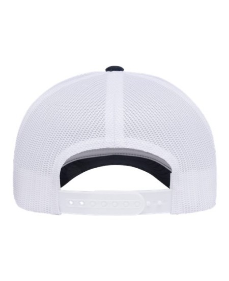 YP Classics 6606NU NU Retro Trucker Cap – 74/26 Polyester/Cotton | 6-Panel | Tri-Layer Technology | OSFA