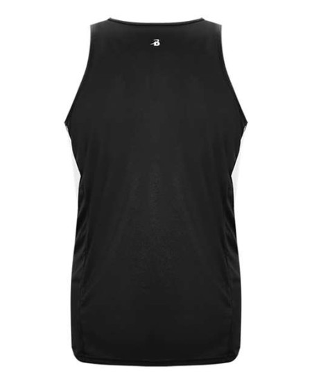 Alleson Athletic 2667 Youth Stride Singlet – 100% Polyester Antimicrobial Contrast Side Insert Track Singlet | Youth XS–XL