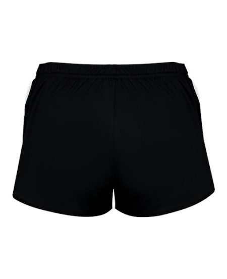 Alleson Athletic 7274 Women's Stride Shorts – 100% Polyester Antimicrobial Track Shorts with Contrast Side Inserts | XS–2XL