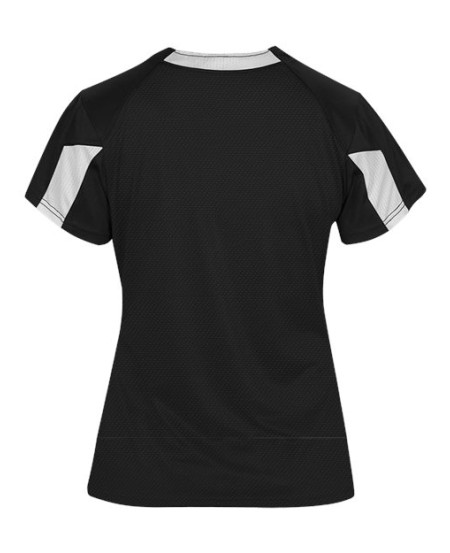 Alleson Athletic 6176 Women's Striker Placket Jersey – Moisture-Wicking Polyester with Arrow Mesh Vented Back | XS–3XL