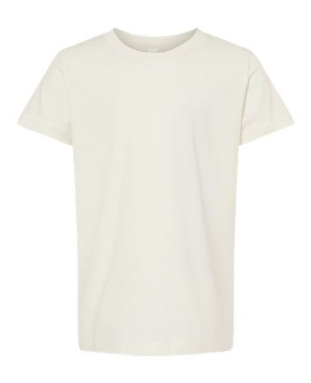 BELLA + CANVAS 3001Y Youth Jersey Tee – 4.2 oz. Airlume Cotton Classic-Fit Short-Sleeve Youth Tee | S–XL