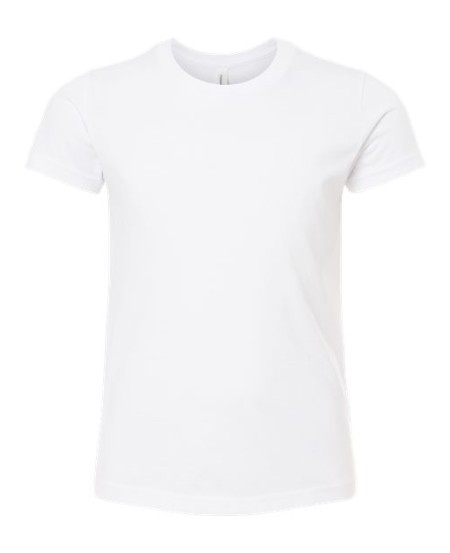 BELLA + CANVAS 3001YCVC Youth Heather CVC Jersey Tee – 4.2 oz. Airlume Cotton/Poly CVC Short-Sleeve Youth Tee