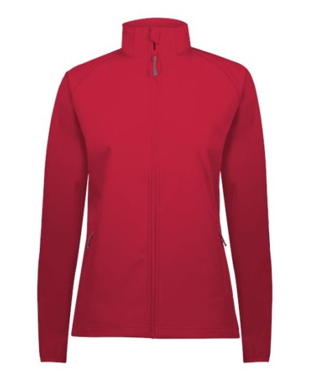 Holloway 229721 Women's Featherlight Soft Shell Jacket – 100% Bonded Polyester DWR Moisture-Wicking Stretch Ladies' Jacket | XS–3XL