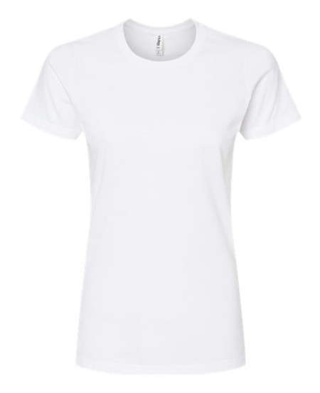 Tultex 516 Women's Premium Cotton T-Shirt – 4.3 oz. Combed Ring-Spun USA Cotton | XS–2XL | Closeout