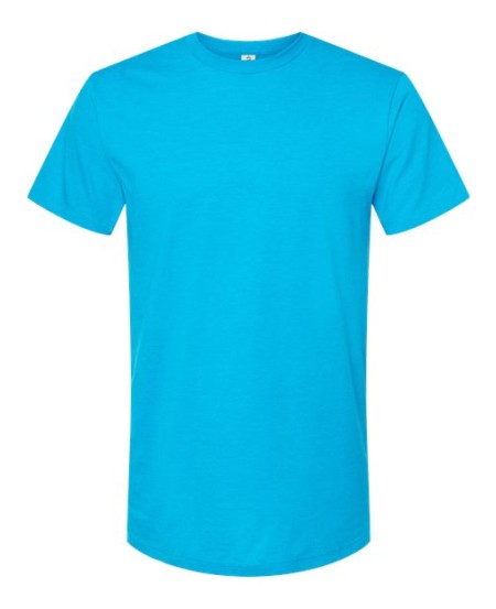 Tultex 541 Men's Premium Cotton Blend T-Shirt – 4.3 oz. 50/50 Combed Ring-Spun USA Cotton/Poly | XS–3XL
