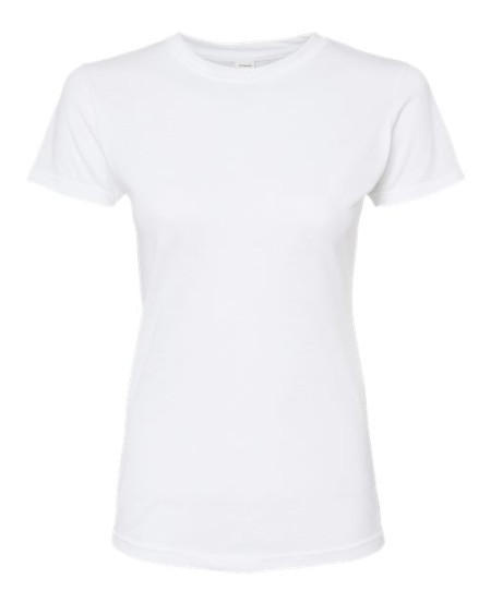 Tultex 240 Women's Poly-Rich T-Shirt – 3.6 oz. 65/35 Polyester/Cotton Slim Fit Tee | XS–2XL