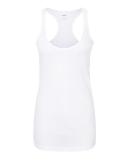 Tultex 190 Women's Poly-Rich Racerback Tank Top – 3.6 oz. 65/35 Polyester/Cotton Racerback | XS–2XL