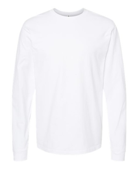 Tultex 291 Unisex Heavyweight Jersey Long Sleeve T-Shirt – 5.5 oz. 100% USA Cotton | XS–3XL