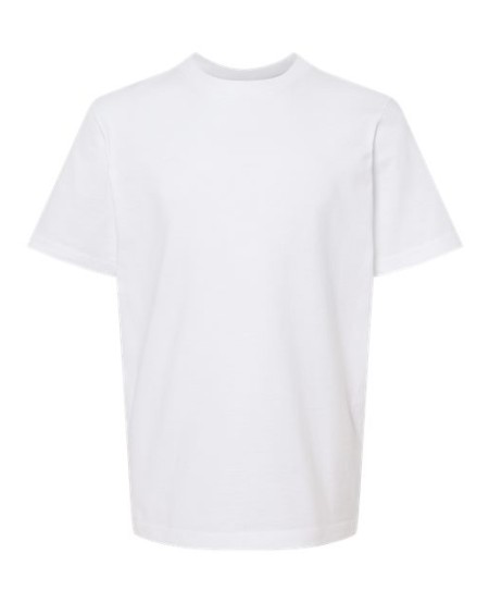 Tultex 295 Youth Heavyweight Jersey T-Shirt – 5.5 oz. 100% USA Cotton Heavyweight | XS–XL