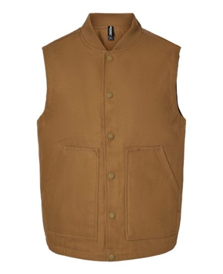 Independent Trading Co. EXP560V Men's Insulated Canvas Workwear Vest –  Men's Insulated workwear vest | S–3XL