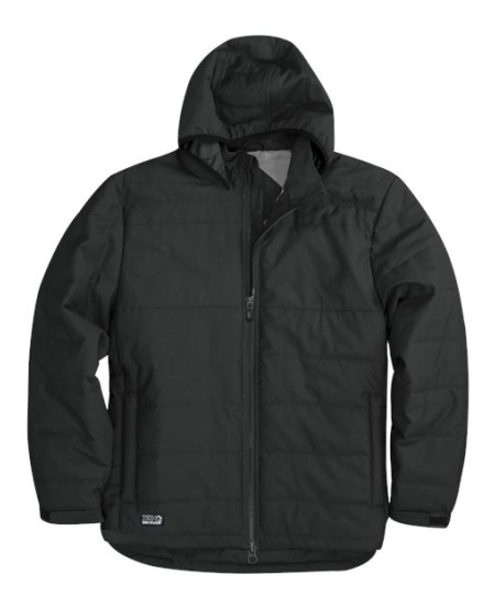 DRI DUCK 5323 Men’s Quantum Puffer Jacket – 3.8 oz. 100% Polyester Matte 4-Way Stretch Twill | 3M™ Thinsulate™ | DWR | Three-Piece Hood