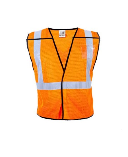 Kishigo 1805-1806 Unisex X-Back Breakaway Work Vest – Unisex Safety Vest (Breakaway Work) | S/M–4/5XL (dual sizes) | ANSI/ISEA 107 Type R Class 2