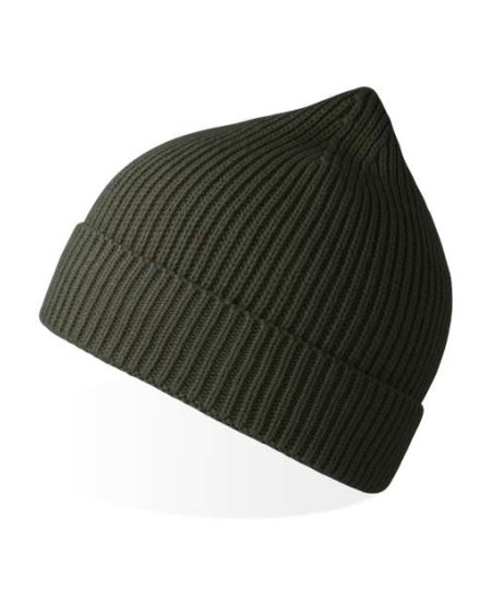 Atlantis Headwear ANDY Sustainable Fine Rib Cuffed Beanie – 50/50 Recycled Poly/Acrylic | One Size