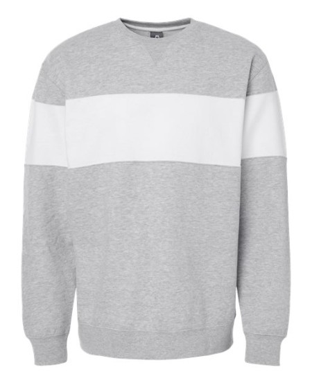 J. America 8646 Unisex Varsity Fleece Crewneck Sweatshirt – 8 oz. Unisex Crewneck sweatshirt | XS–3XL