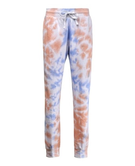J. America 8884 Unisex Tie-Dyed Fleece Joggers – 7.5 oz. Unisex jogger pants | XS–2XL