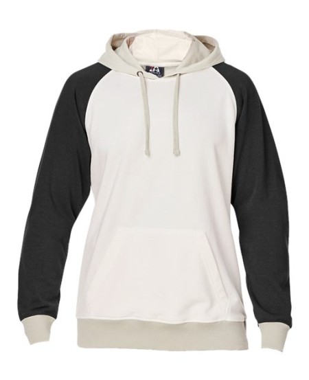 J. America 8886 Unisex Vintage Tricolor Hooded Sweatshirt – 9 oz. Unisex pullover hoodie | S–3XL