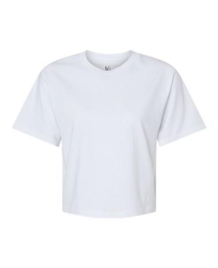 American Apparel 102 Women's Fine Jersey Boxy Tee – 4.5 oz. 100% Ring-Spun Cotton Boxy Mid-Length | S–2XL