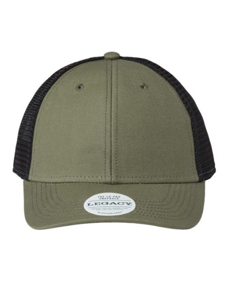 LEGACY LPS Lo-Pro Snapback Trucker Cap – Unisex 65% cotton / 35% polyester Trucker Cap | Adjustable (OSFM)