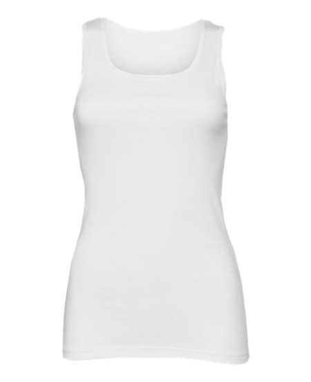 BELLA + CANVAS 1081 Women's Micro Rib Tank – 5.4 oz. 52/48 Airlume Cotton/Poly 1x1 Micro Rib Square-Neck Tank | S–2XL