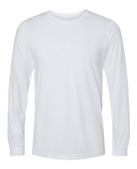 BELLA + CANVAS 3513 Unisex Triblend Long Sleeve Tee – 3.8 oz. 50/25/25 Poly/Airlume Cotton/Rayon Triblend Long-Sleeve Crew Tee | XS–3XL