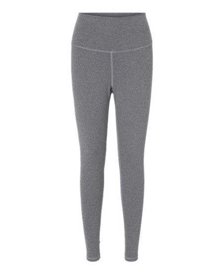 Champion CHP120 Women’s Sport Soft Touch Leggings – 7.3 oz. 78/22 Recycled Polyester/Spandex High-Rise Leggings | S–2XL
