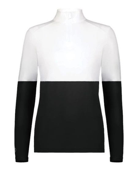 Holloway 223700 Women's Momentum Team Quarter-Zip Pullover – 4.1 oz. 100% Polyester Dry-Excel UPF 45+ Ladies' Quarter-Zip | S–3XL