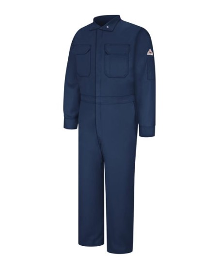 Bulwark CLB6 Men's Midweight Deluxe Coverall – 9 oz. 88/12 Cotton/Nylon Westex Ultrasoft® EXCEL FR ComforTouch | M–4XL