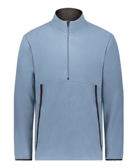 Augusta Sportswear 6855 Unisex Eco Revive Polar Fleece Quarter-Zip Pullover – 8 oz./yd² 70/30 Recycled Polyester Polar Fleece