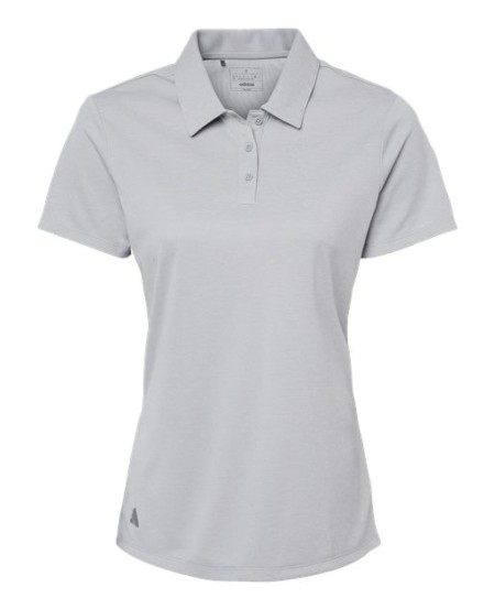 Adidas A583 Women's Heathered Polo – 5.1 oz. Recycled Polyester Polo | XS–3XL