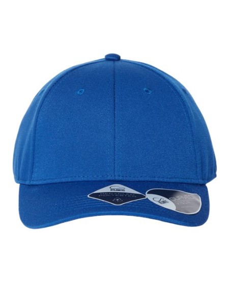 Atlantis Headwear JOSHUA Sustainable Structured Cap – 100% Recycled Polyester Twill | Adjustable
