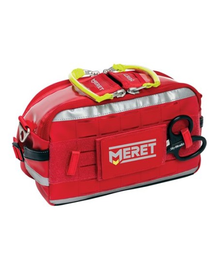 MERET M8110F FIRST-IN PRO X Red Waist Pack Bag – Red – 52.8 oz./yd² Tarpaulin with Infection Control