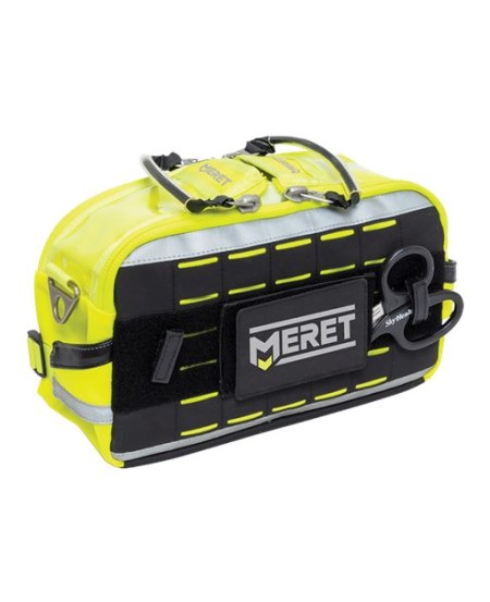 MERET M8110HV FIRST-IN PRO X High Viz Yellow Waist Pack Bag – High Viz Yellow – 52.8 oz./yd² Tarpaulin with Infection Control