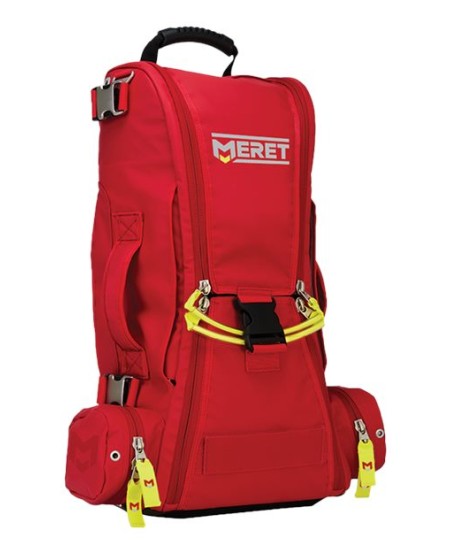 MERET M8108FN RECOVER PRO X Red Backpack – Red – Tarpaulin with Infection Control Material (in