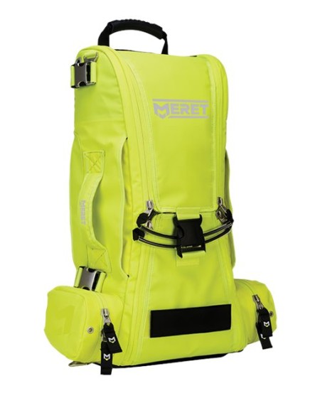 MERET M8108HVN RECOVER PRO X Hi-Vis Backpack – High Viz Yellow – Tarpaulin with Infection Control Material (in