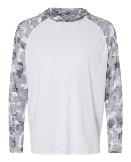 Paragon 240 Tortuga Unisex Extreme Performance Hooded T-Shirt – 4.1 oz. Microfiber UPF 50+ Camo Hoodie Tee | XS–4XL