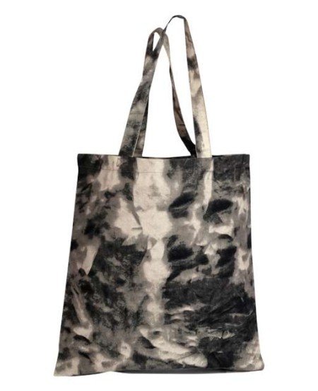 Q-Tees TD800 Tie-Dyed Canvas Tote Bag – 12 oz. Heavy Cotton Canvas with Self-Fabric Handles | 15