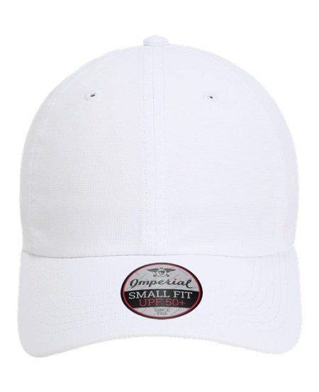 Imperial L338 The Hinsen Performance Ponytail Cap – Women's Recycled Polyester UPF 50+ Unstructured Cap | Small Fit