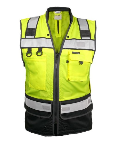 Kishigo 1820 Unisex Tool Tethering Class 2 Vest – Unisex Safety Vest | M–3XL | ANSI/ISEA 107-2015/2020 Type R Class 2