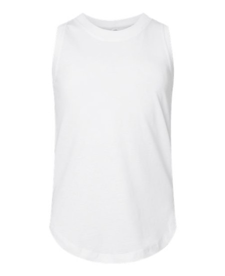 LAT 2692 Girls' Relaxed Fine Jersey Tank – Girls' 4.5 oz./yd² Tank Top | XS–XL (Girls')