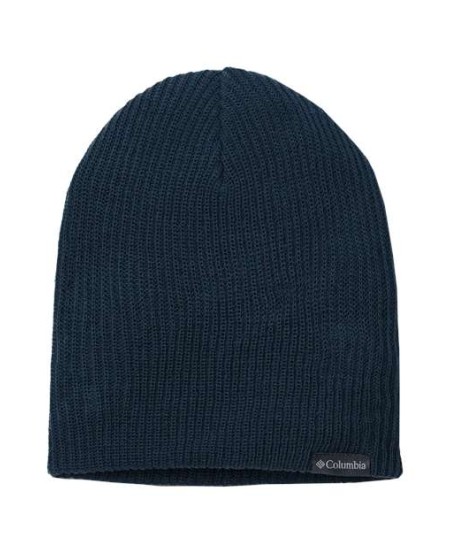 Columbia 168220 Ale Creek Beanie - 100% Acrylic Slouchy Fit Columbia Patch Logo Knit Beanie | One Size