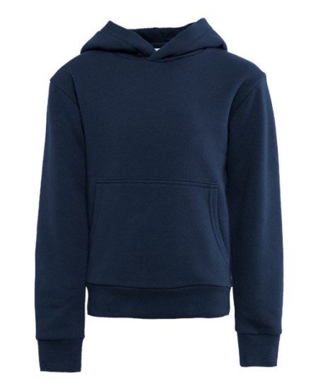 Next Level 9113 Youth Fleece Hoodie Sweatshirt – 7.4 oz. 80/20 Cotton/Poly Fleece Youth Pullover Hoodie | XS–XL