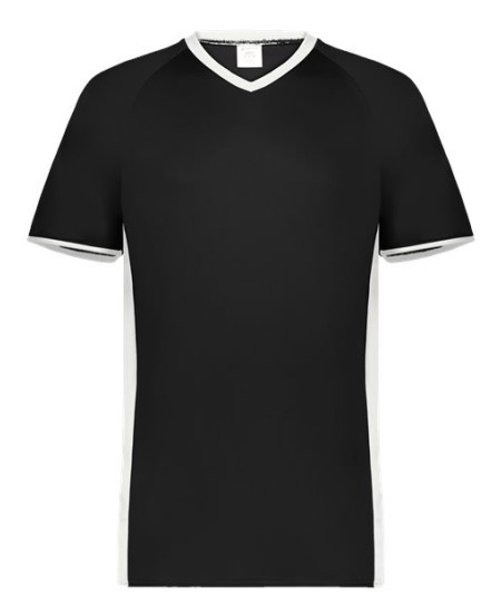 Augusta Sportswear 6907 Men's Cutter+ V-Neck Jersey – 96/4 Polyester/Spandex 4-Way Stretch Multi-Sport Jersey UPF 50+ | S–3XL