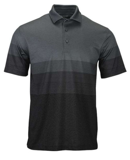 Paragon 153 Belmont Men's Sublimated Stripe Heathered Polo – 4.7 oz. 95/5 Polyester/Spandex UPF 30+ Polo | S–4XL