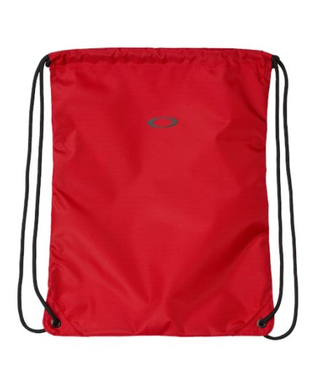 Oakley FOS901632 Team Issue Drawstring Backpack – Lightweight 100% Polyester Cinch Bag with Ellipse Logo
