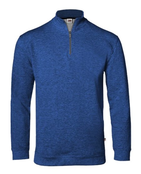 Badger 1060 Men's FitFlex French Terry Quarter-Zip Pullover – 9.29 oz. 55/40/5 Cotton/Poly/Spandex BadgerBlend | XS–4XL