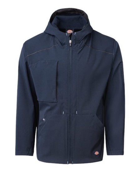 Dickies PH10T Men’s Tall Protect Hooded Jacket – 8.5 oz. 92/8 Polyester/Spandex WeatherWeave™ | DWR | Tall Sizing