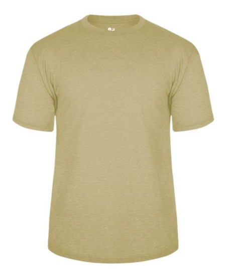 Badger 4940 Men's Triblend Performance T-Shirt – 3.5 oz. 65/25/10 Poly/Cotton/Rayon Performance Tee | XS–3XL