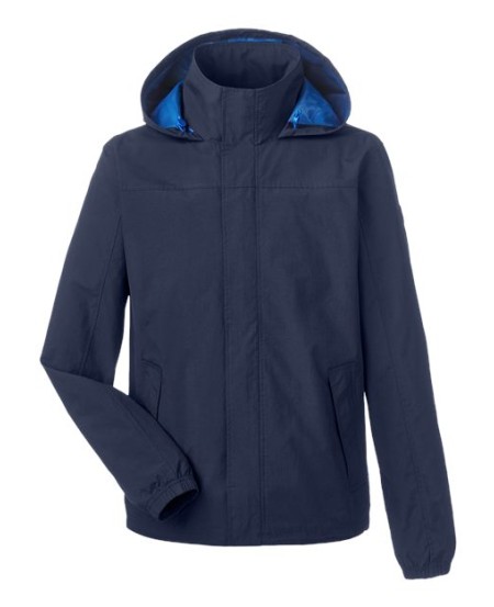 Nautica N17182 Men's Voyage Hooded Rain Jacket – Men's 3.5 oz./yd², 100% nylon | S–4XL